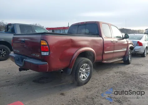 2004 Toyota Tundra Ltd V8 из США, поврежденный, VIN 5TBBT481X4S455356